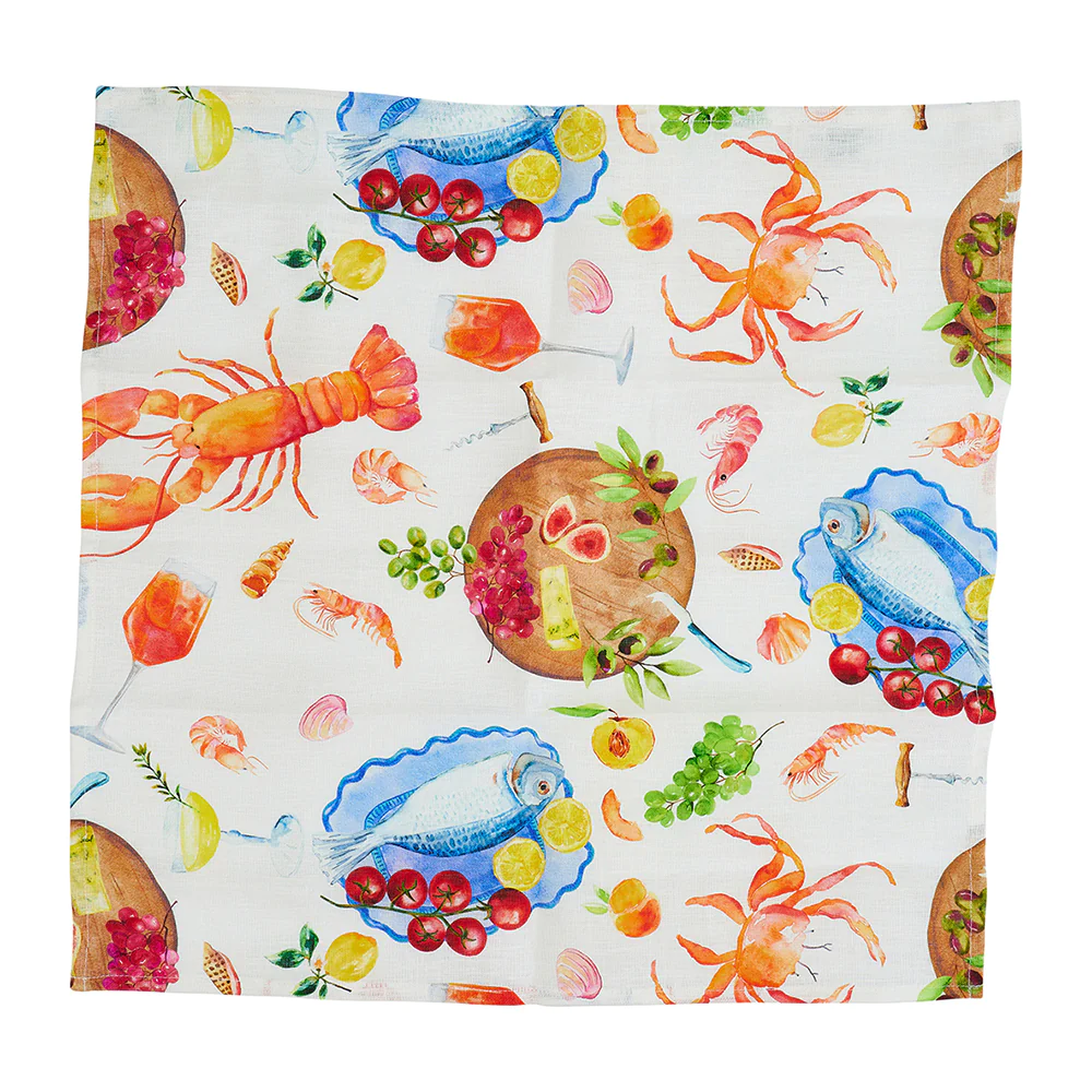 Summer Entertaining Napkin (Set of 4)